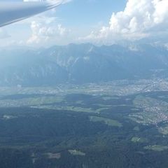 Flugwegposition um 15:03:59: Aufgenommen in der Nähe von Gemeinde Telfes im Stubai, Österreich in 2824 Meter